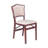 Wildon Home® Stakmore French Fabric Upholstered Seat Folding Chair Set, 4 Pack, Cherry