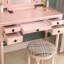 Ensemble coiffeuse et tabouret Bruck