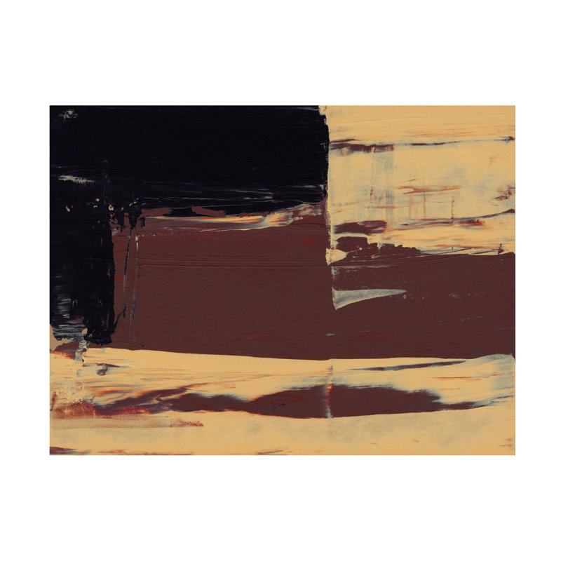 Bolognaise «Abstract Squared I» sur toile, H 35 po x l 47 po