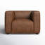Fauteuil en cuir 51 po Kenisha