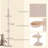 102" Wilhelmina Cat Tree or Condo-882502881
