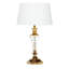 Lampe de table dorée 27 po Kimbro