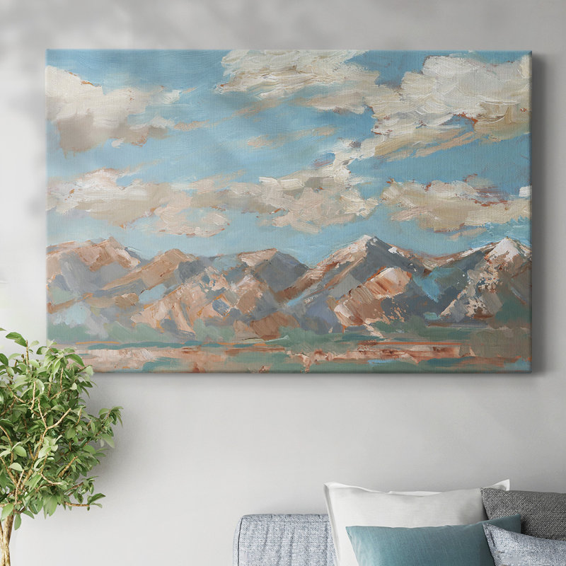 Toile tendue Pastel Western Vista I-Gallery, H 24 po x l 36 po