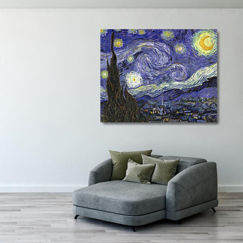 Starry Night, 28" H x 35" W