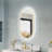 ZC-Mirror  36" H Wall Mounted Bathroom Framed LED Mirror With Memory Function-105300937-105300939