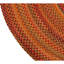 Hand Knotted Wool Area Rug in Red