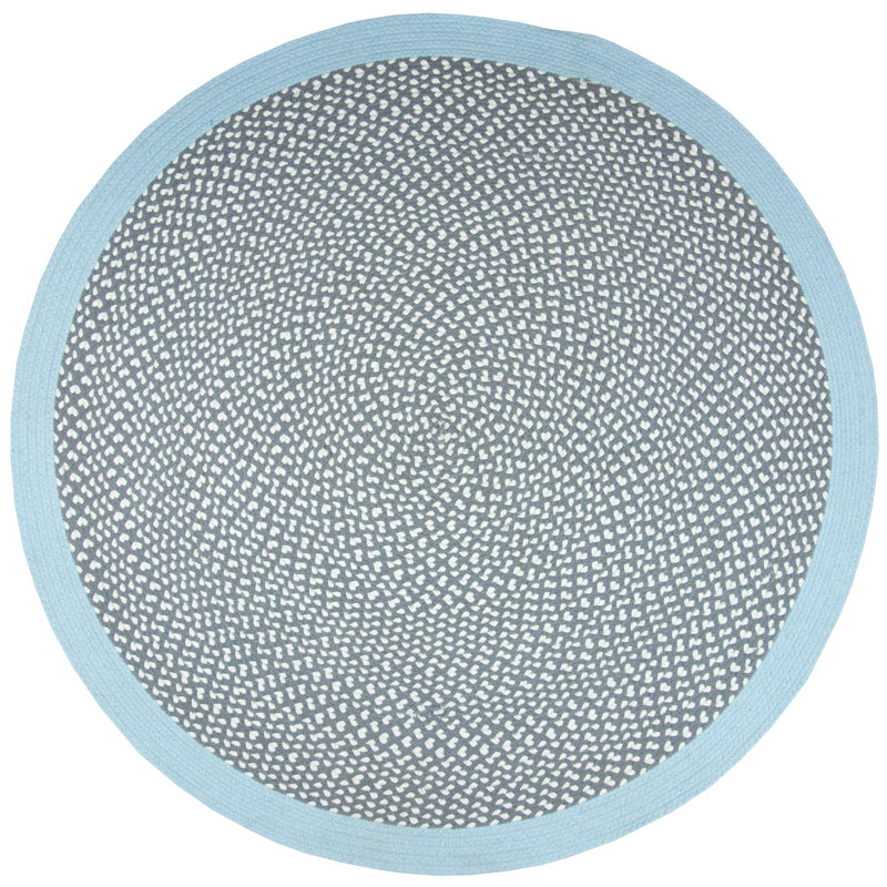 Breccan Cotton Blue Indoor Rug