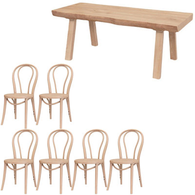 Chinese style living room solid wood table set