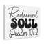 Scripture Walls Psalm 107: 2 I am a Redeema Soul Bible Verse Canvas Christian-923259932