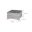Acorn Deluxe Rattan 10 Seat Firepit Modular Set in Dove Grey