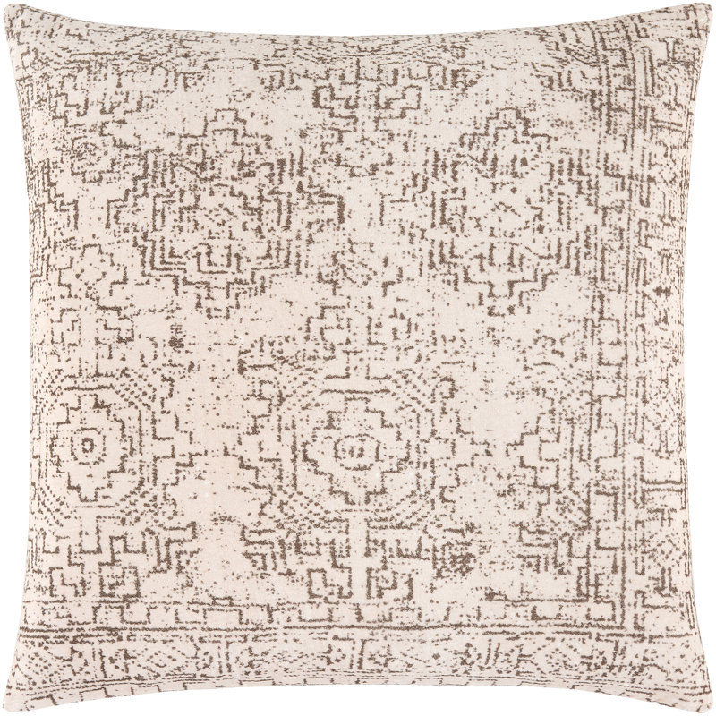 Galey Alix x Livabliss Arabelle Accent Pillow, 2 Piece Set, Beige, Square 22"