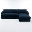  Ensemble de 2 fauteuils en velours Alameda-1185135104-1185135110