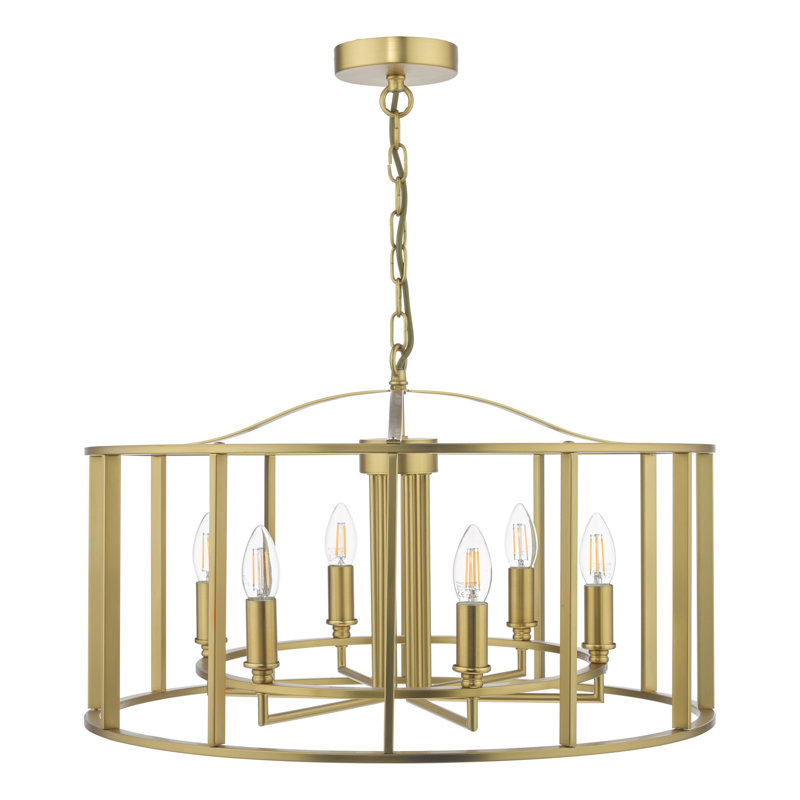 6 - Light Bronze Pendant