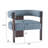 Melanney Modern Upholstered Fabric Accent Armchair-1221067312