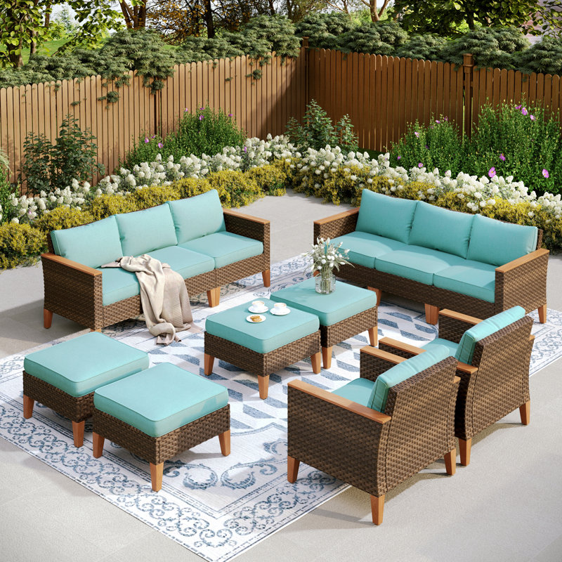 Ensemble modulaire d'extérieur Shutesbury, Bleu