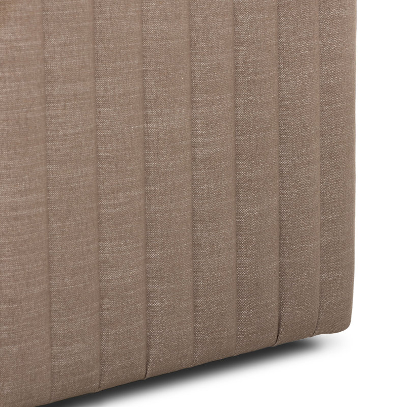 Augustine Swivel Armchair, Crypton Nomad Taupe Polyester Blend