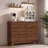 Fluted 8-Drawers Dresser For Bedroom,47''W Boho Storage Dresser & Chest-852305126