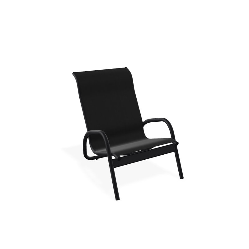 Gardenella Patio Chair, Black, Black