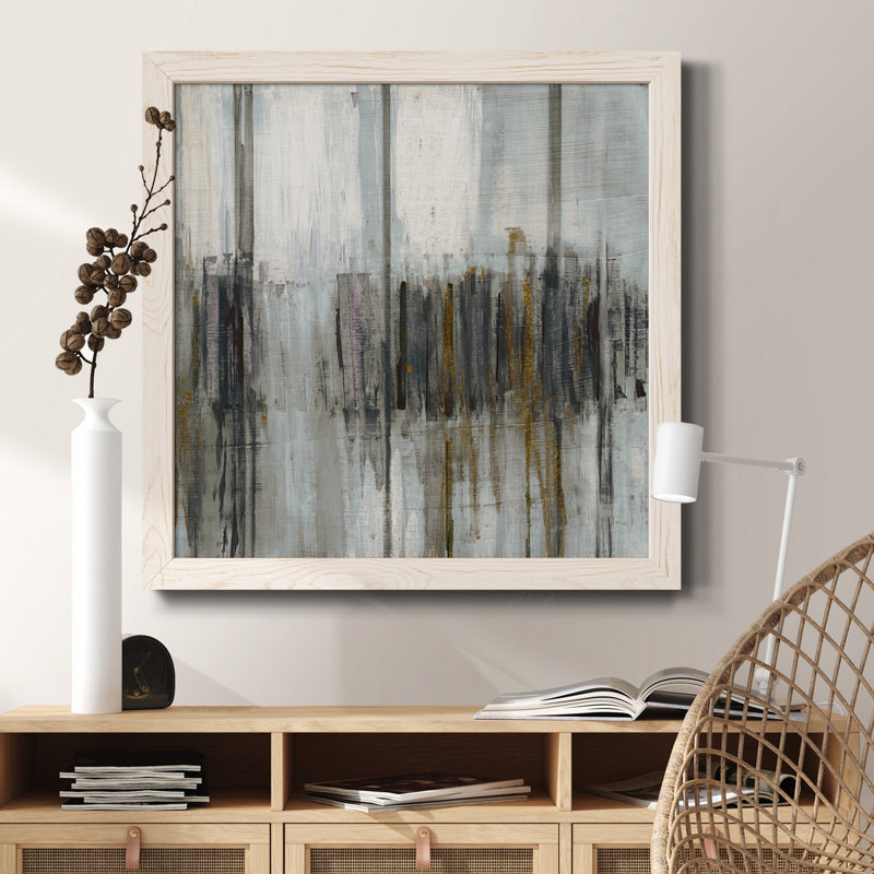 Baiser - cadre photo, impression sur toile, H 31,5 po x l 31,5 po x P 1,5 po, Cadre blanc