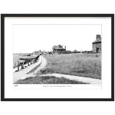 Paull, The Waterfront C1955 by Francis Frith - Single Picture Frame Print