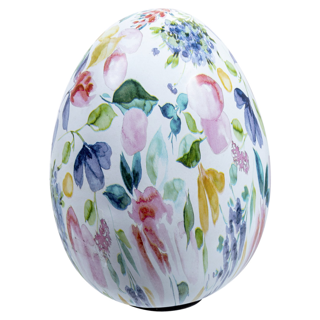 Decorative Floral Easter Egg Figurines The Holiday Aisle®