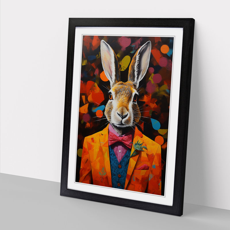 Hare Conceptual - Framed Print