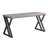 55" Modern Writing Desk With Z-Shaped Metal Legs-1259222449