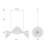 Voltik 144 - Light Dimmable LED Geometric Chandelier-701250135