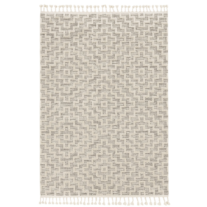 Tapis gris Lexington, Rectangle 8 pi 9 po x 13 pi