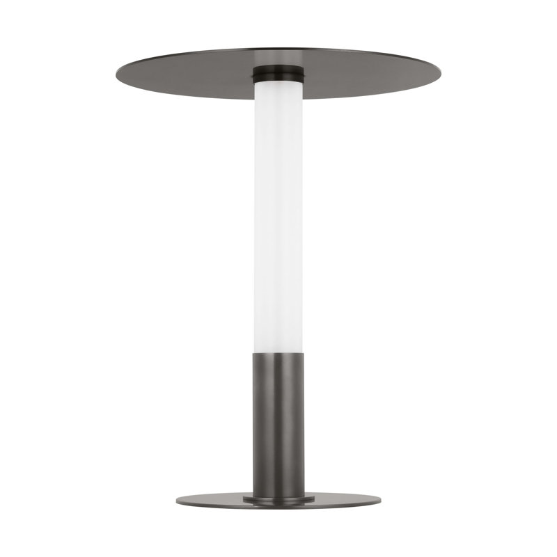 Miguel LED Outdoor Table Lamp, Brown