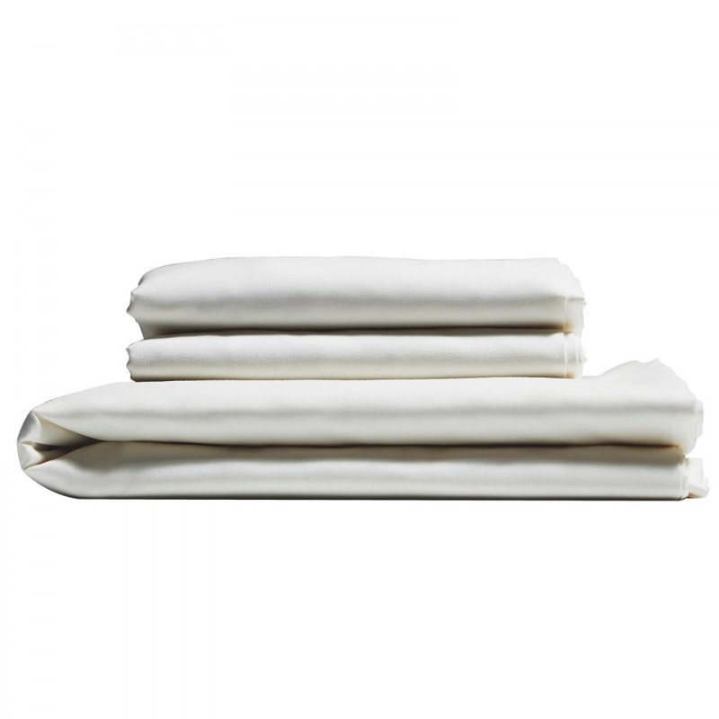 Ensemble de literie pour grand lit 4 pièces avec literie 100% fibre de bambou avec poche profonde de 16 po