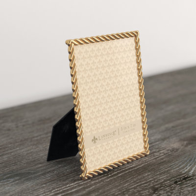 Ariclia Gold Metal Matte Picture Frame