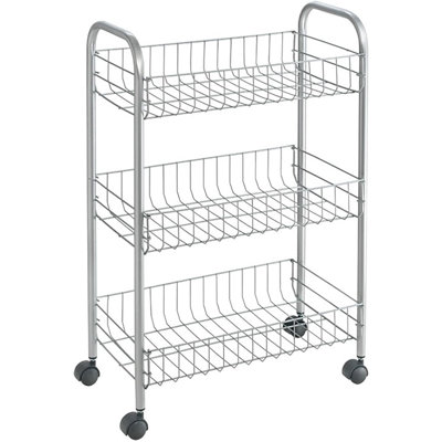 64cm H x 24cm W Utility Cart