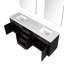 Ensemble de meuble-lavabo double 84 "avec miroir 84"-82319317-112728294