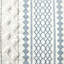 Housse de couette en coton très grand / très grand - chenille, motifs géométriques, sans produits chimiques avec multicolore, 4 attaches de coin, literie chaude et douce