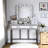 Abdulaleem Vanity Table with Lighted Mirror-1218541037
