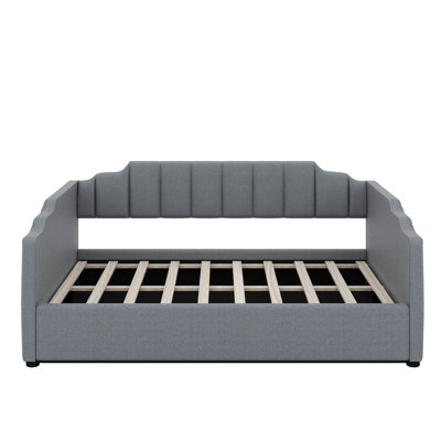 Full Size Upholstered Daybed With Underneath Storage