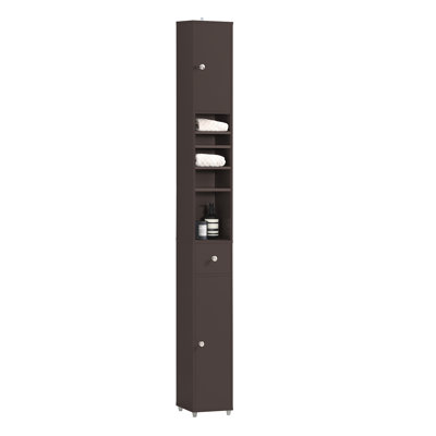 Munford Freestanding 20cm W Linen Cabinet