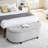 Maricsa Linen Upholstered Storage Bench