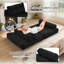 Canapé-lit pliant, canapé-lit convertible 4 en 1, canapé-lit pour salon de chambre à coucher, noir-119783932