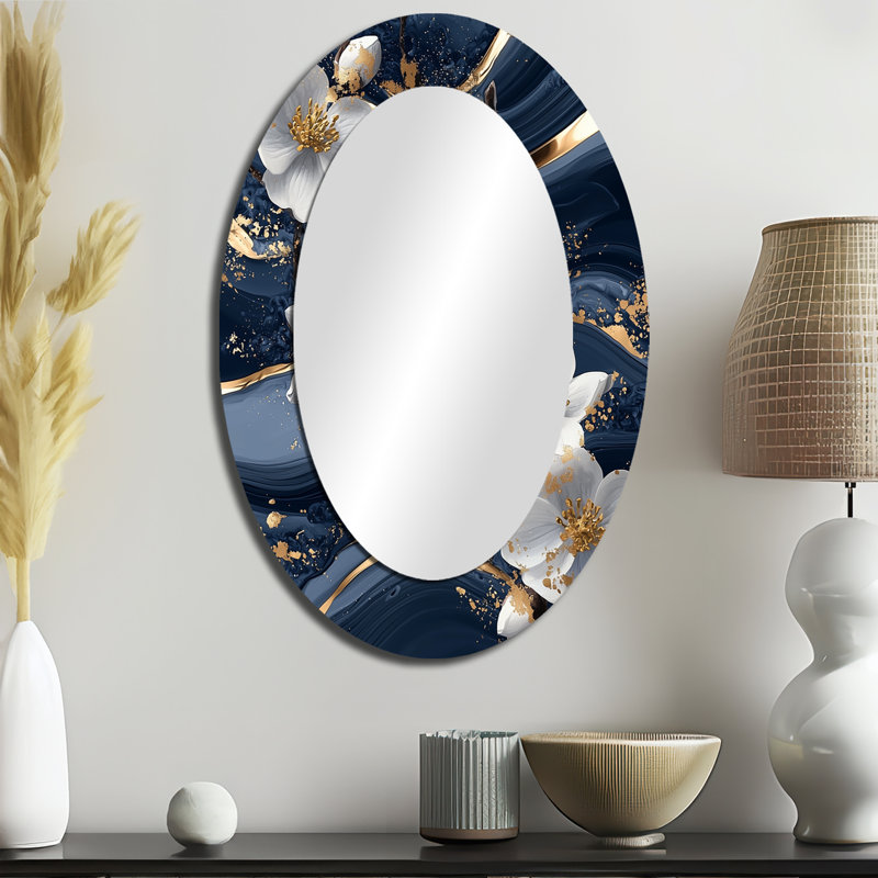 Miroir mural traditionnel Golden I, 36 po x 24 po