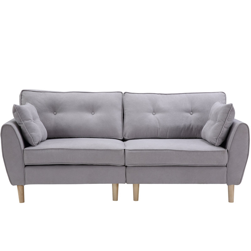 Sorenson Linen Blend Sofa, Grey