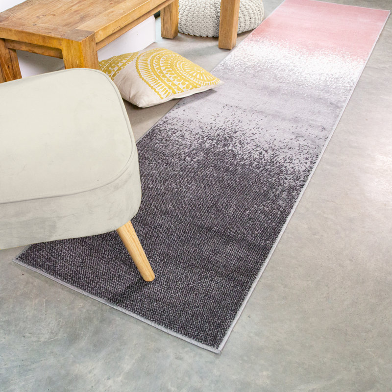Biftu Ombre Area Rug, Runner 60 x 240cm