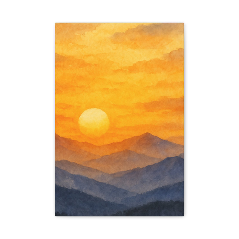 Aaroon Single Picture Frame Print on Canvas, 45.72 cm H x 30.48 cm W