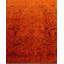 Tapis unique noué à la main Weirsky - Orange