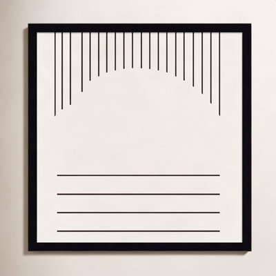 Modern Statement Stripes 2 Print