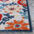 Maelo Petunia Floral Scroll Vintage Indoor Outdoor Patio Garden Area Rug-359971676