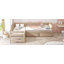 Lit plateforme simple en forme de L