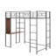 Lit mezzanine simple pour enfants Emberlynn-2007357406