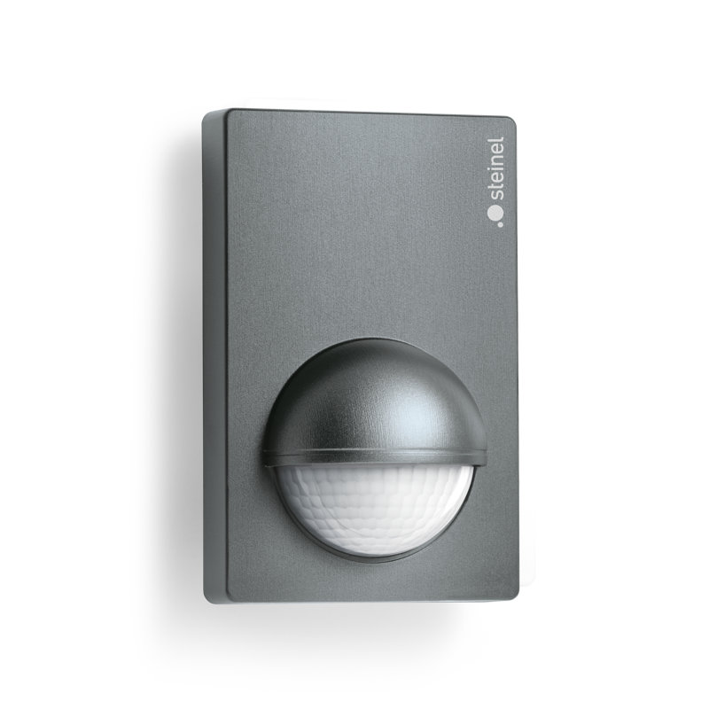 Motion Sensor IS 180-2 PIR Wall Mount 12 m Reach Adjustable 1000 W, Anthracite